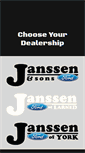 Mobile Screenshot of janssenford.com